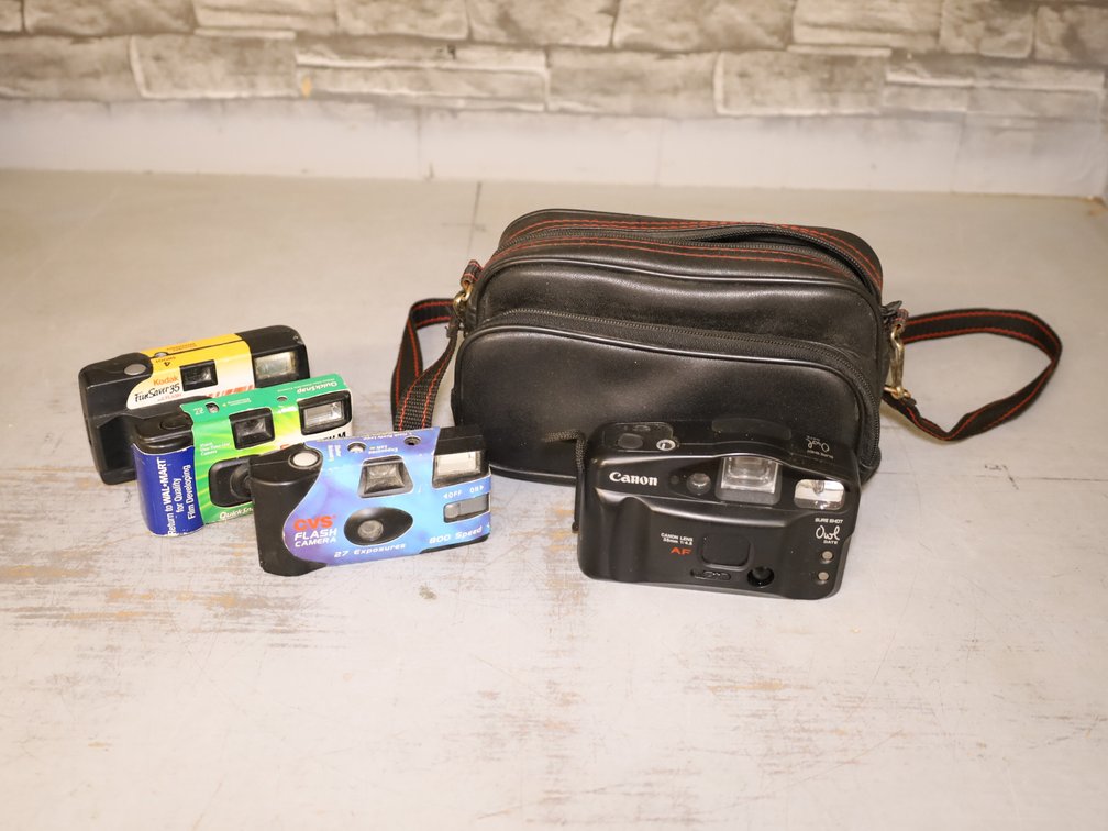 Canon Sure Shot Owl 35mm Camera w/ Carrying Case