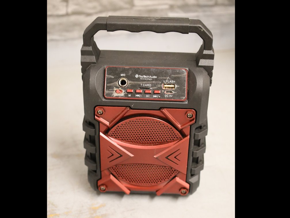 TopTech Audio Jet4 Extra Bass 400W Portable Bluetooth Speaker