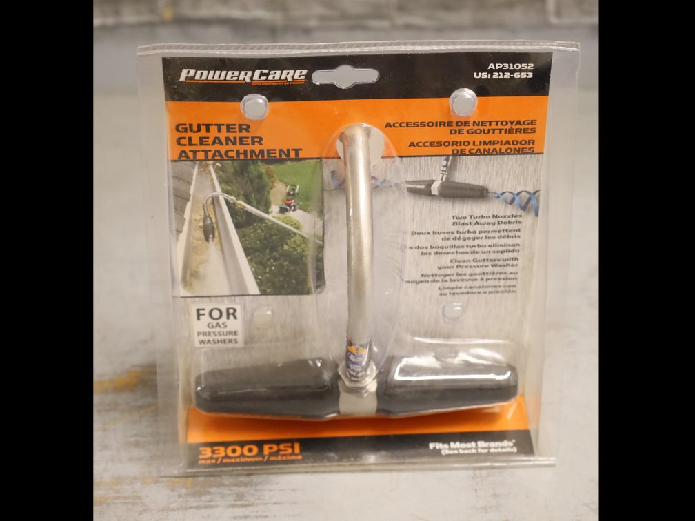 Power Care Pressure Washer Gutter Cleaner Attachment