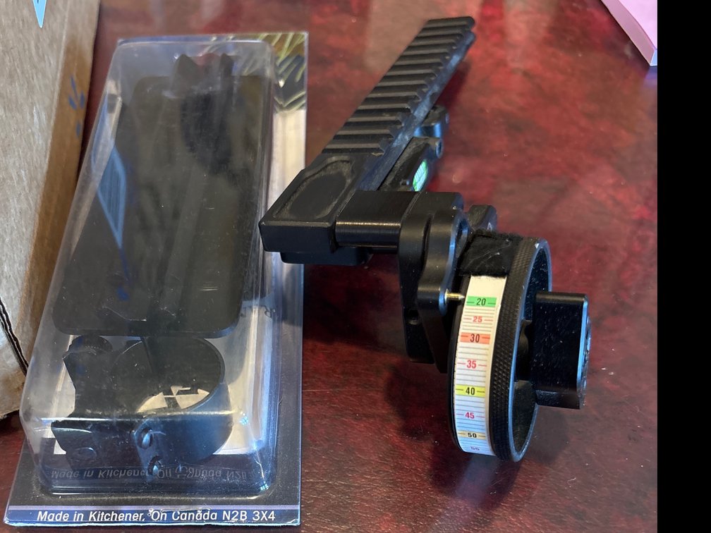 HHA Sports Optimizer Lite Speed Dial Crossbow Sight Mount