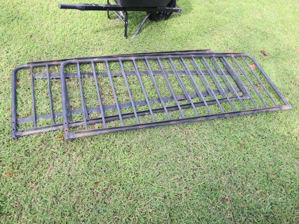 Black Metal Frame work (Note Dimensions)