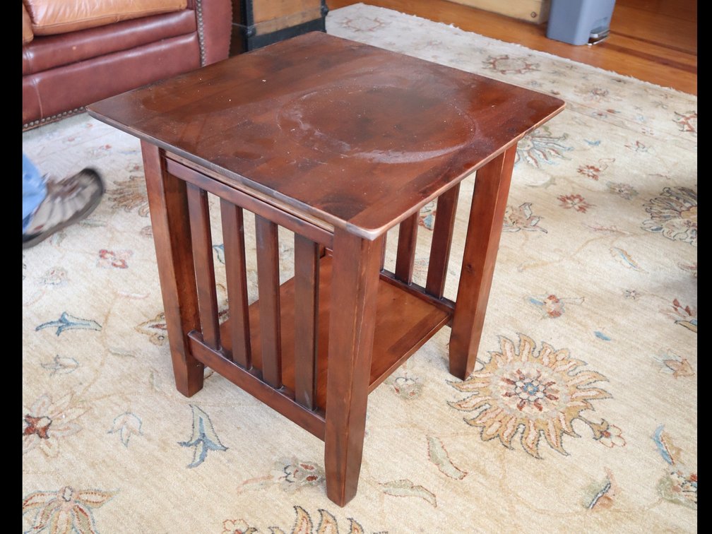 Cherry End Table
