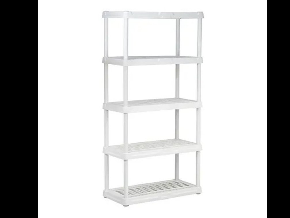 Plastic Shelving Unit