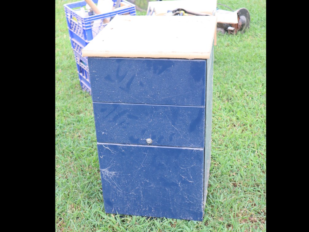 Storage Cabinet w/ Shop Supplies