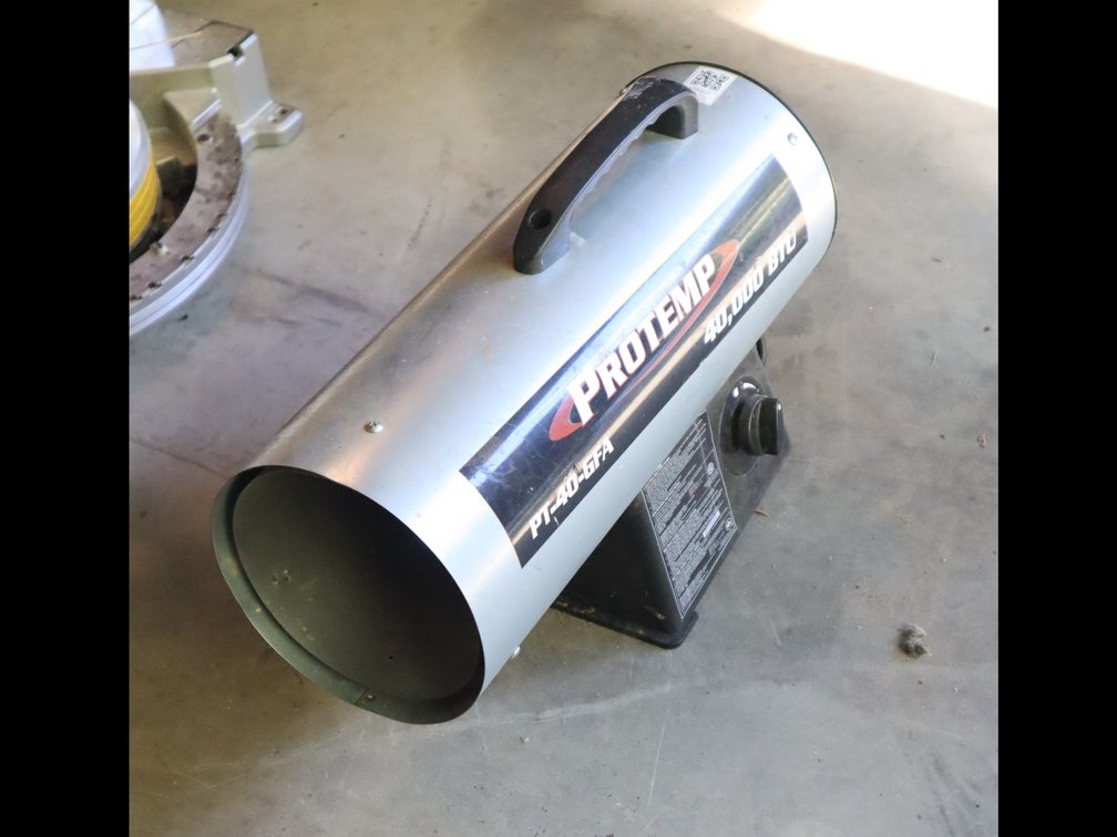 Protemp PT-40-GFA 40,000 BTU Forced-Air Propane Heater