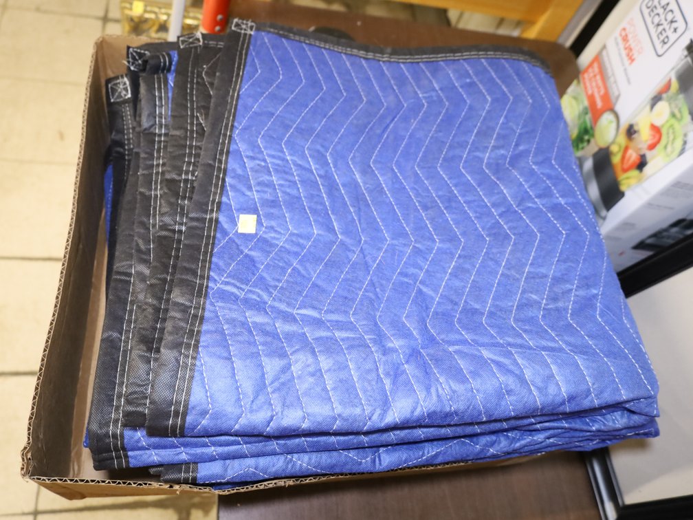 (4) New Quilted Moving Blankets