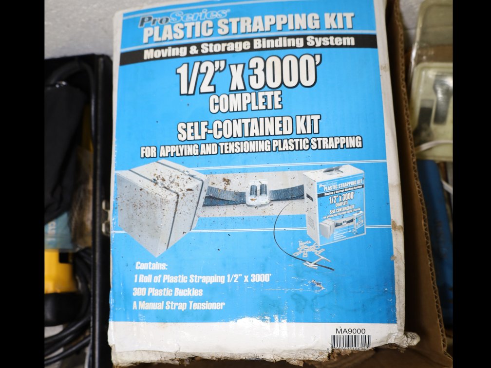 ProSeries Plastic Strapping Kit 1/2" x 3000'
