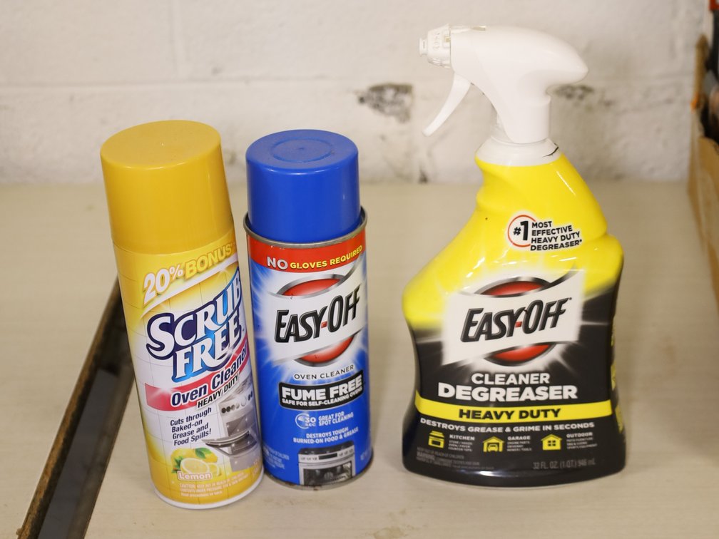 Heavy Duty Oven Cleaner, Easy-Off Oven Cleaner, & Heavy Duty Cleaner Degreaser...