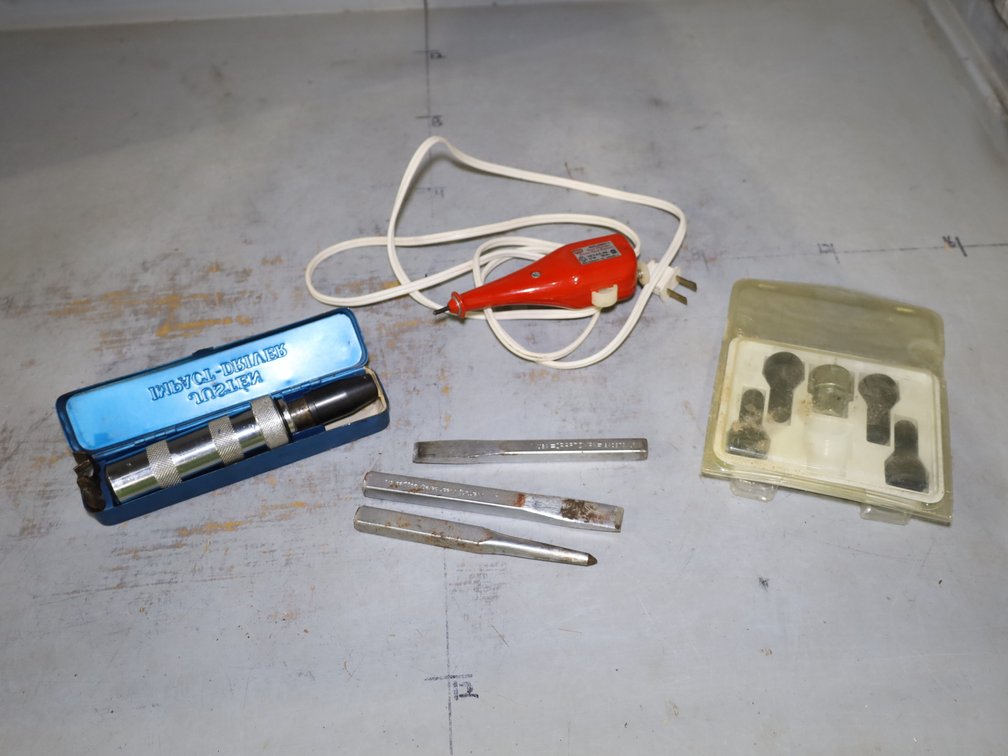 Electric Engraver, Impact Driver Bit Set, Punches, Nut Drivers