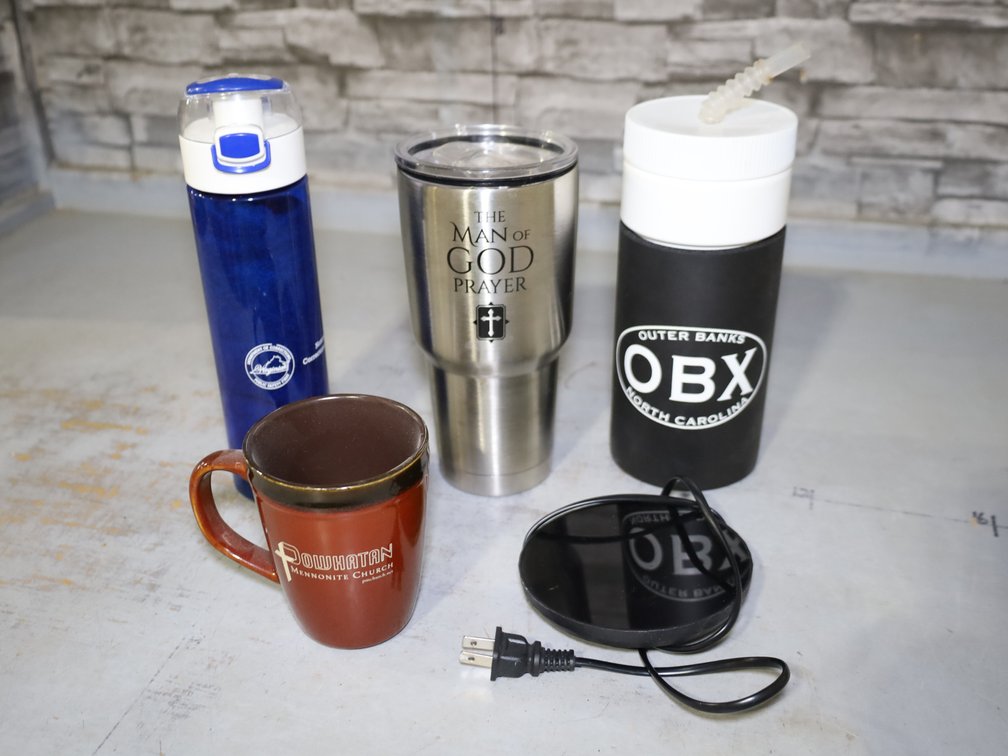 Water Bottles, "The Man Of God Prayer" Tumbler, OBX Insulated Cup, Powhatan Mennonite Church Mug