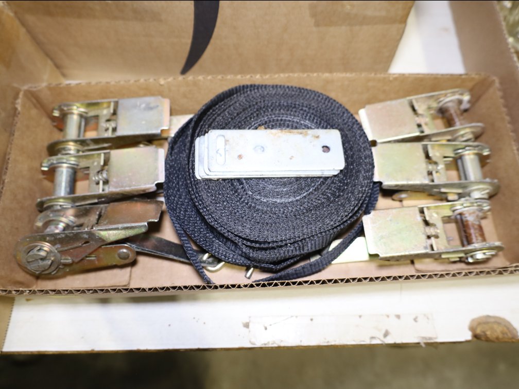 Ratchet Tie Downs with 1" Webbing