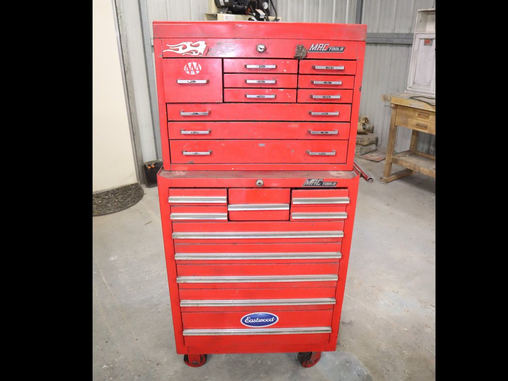 Mac Tools Top Chest & Rolling Tool Cabinet