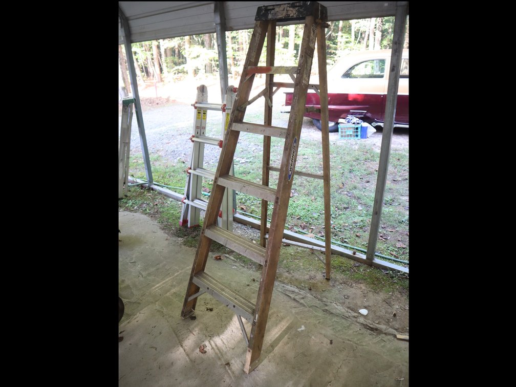 Werner 6' Wood Step Ladder