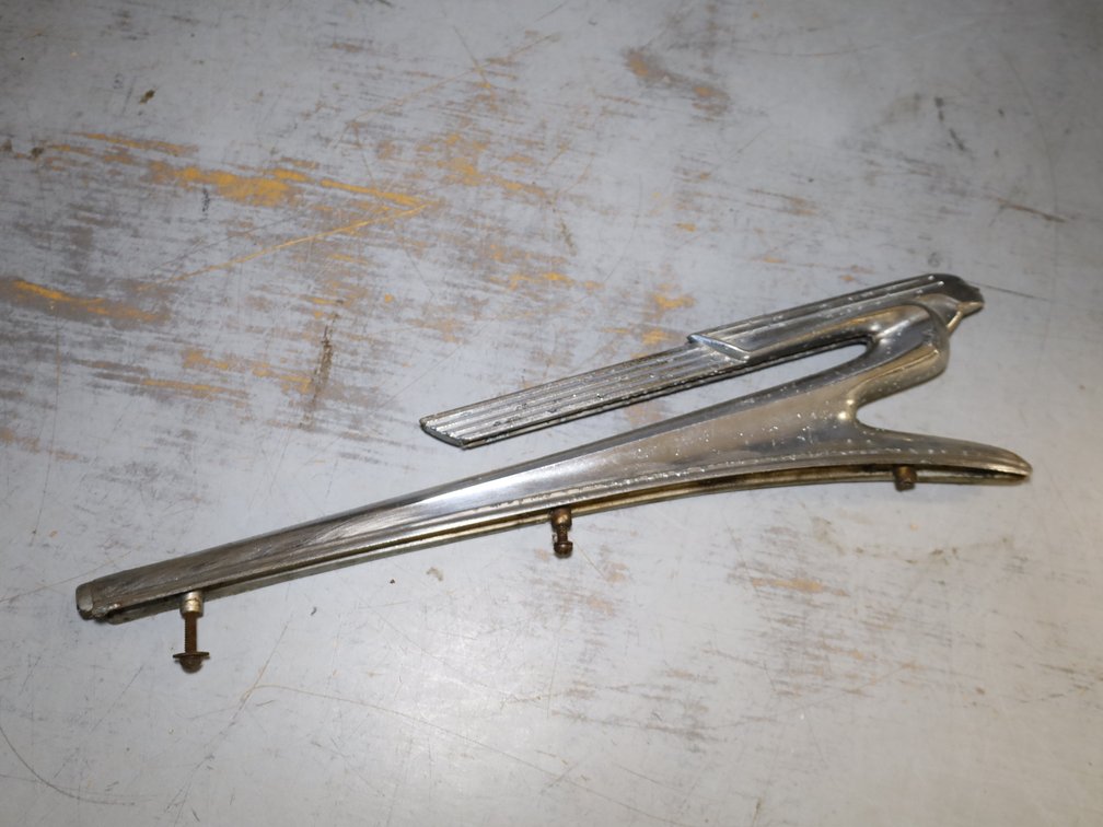 1941 Chevrolet Deluxe Chrome Hood Ornament,