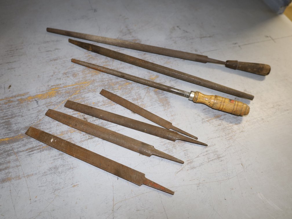 Metal Files: Flat, Half-Round, Round & Triangular