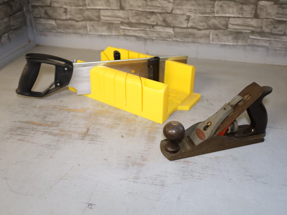 Craftsman Hand Plane, Miter Box w/ Back Saw...