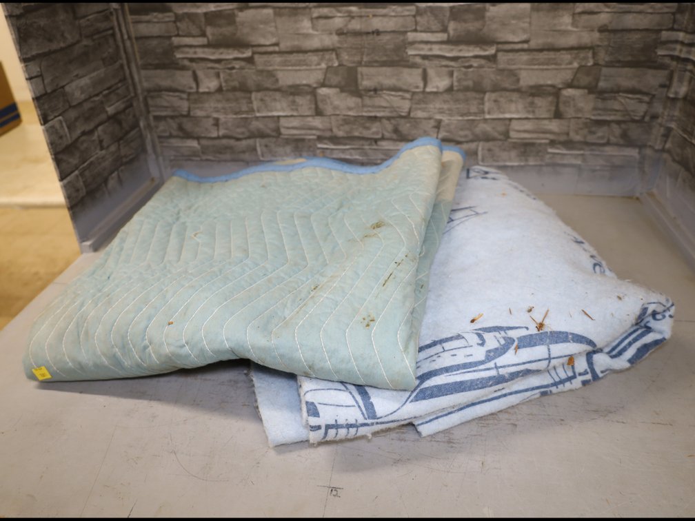 Moving Blankets & Dog Snuffle Mat