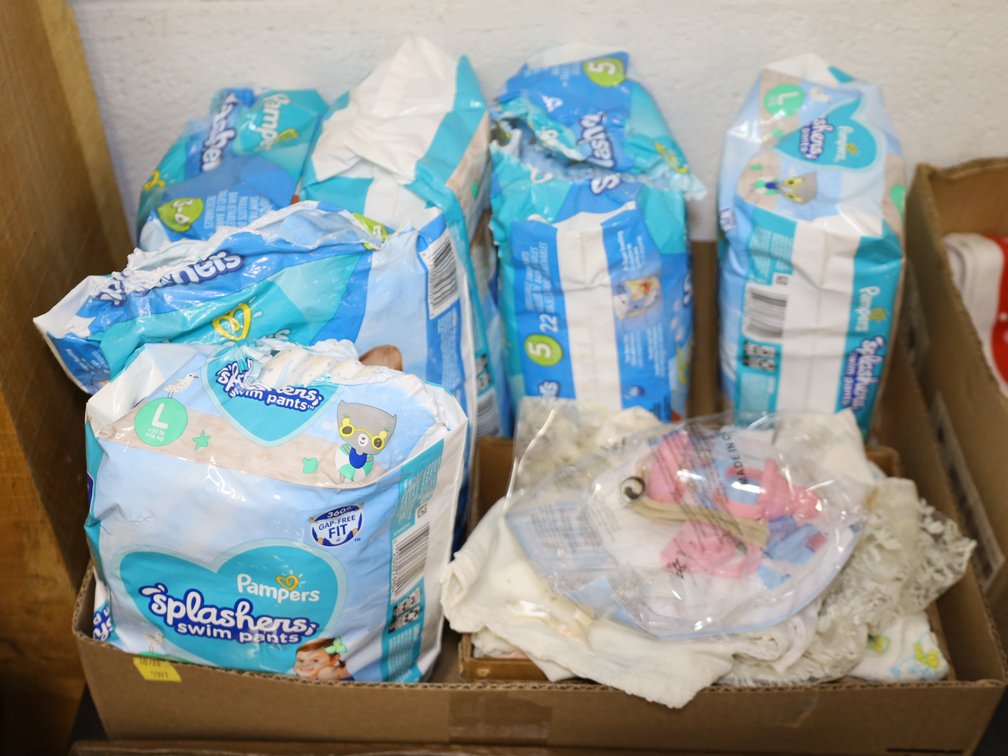 Pampers Swim Pants, Claudia Christening Gown & More!
