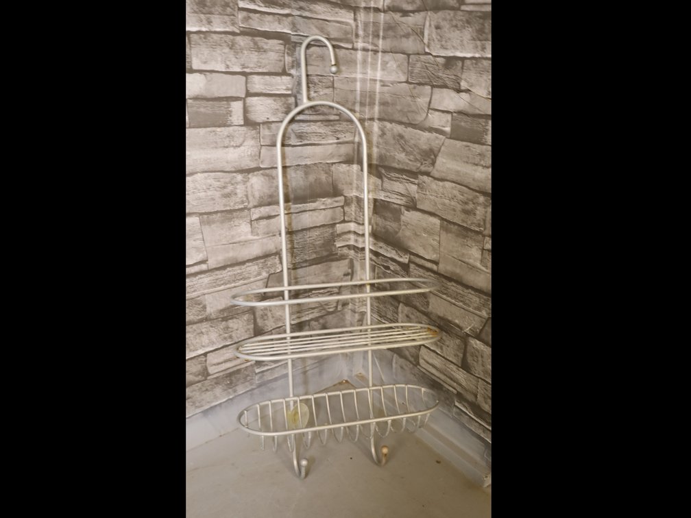 Hanging Shower Caddy, Hanging Wall Organizer w/ Clear Window Pockets...