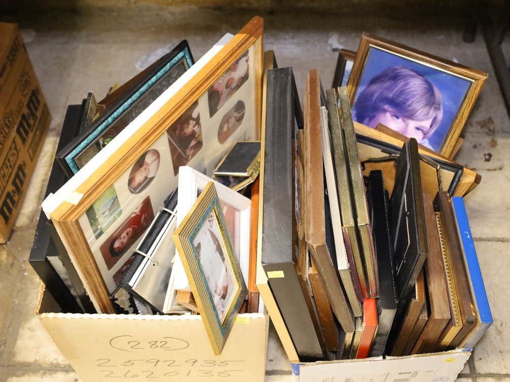 Picture Frames Including Collage, Porcelain Rose Frame & More!