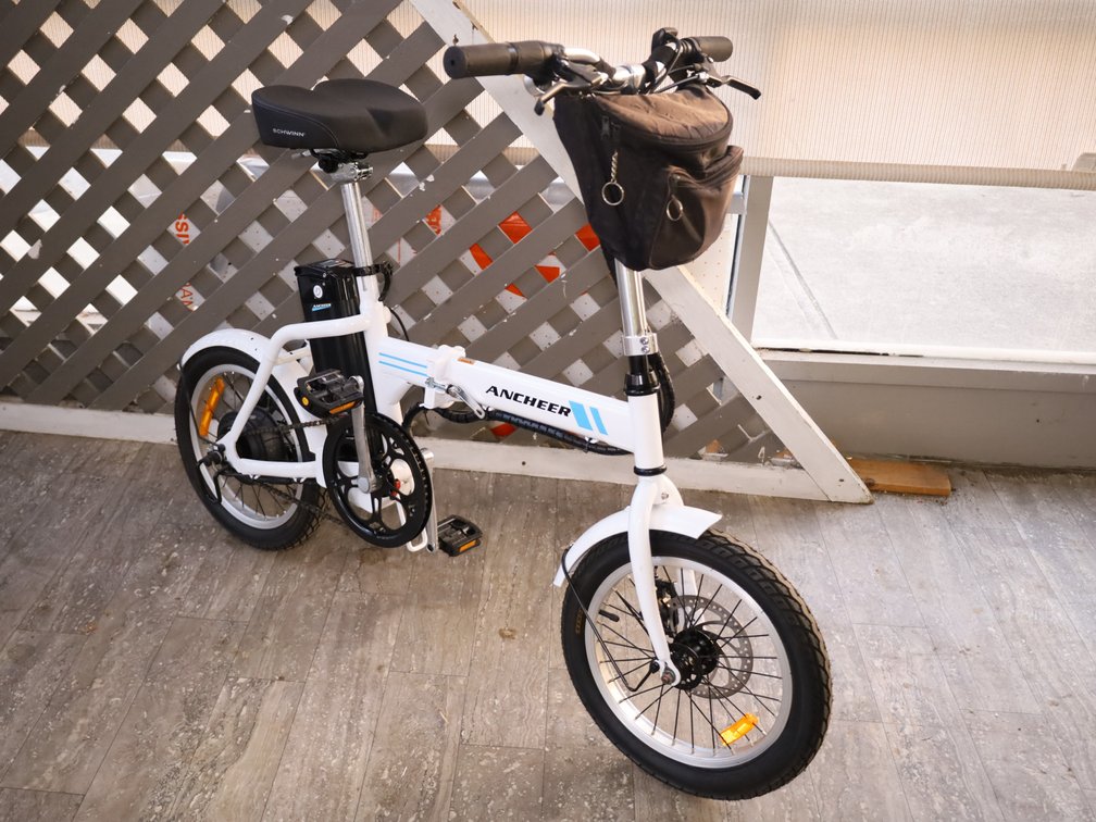 Ancheer Folding Electric 3- Speed Bicycle