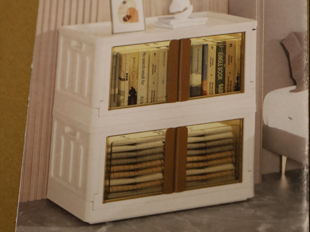 New! 4-Tier Stackable Storage Bins w/ Lids