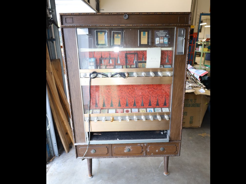 National Vendors Series 222 Coin-Operated Cigarette Machine