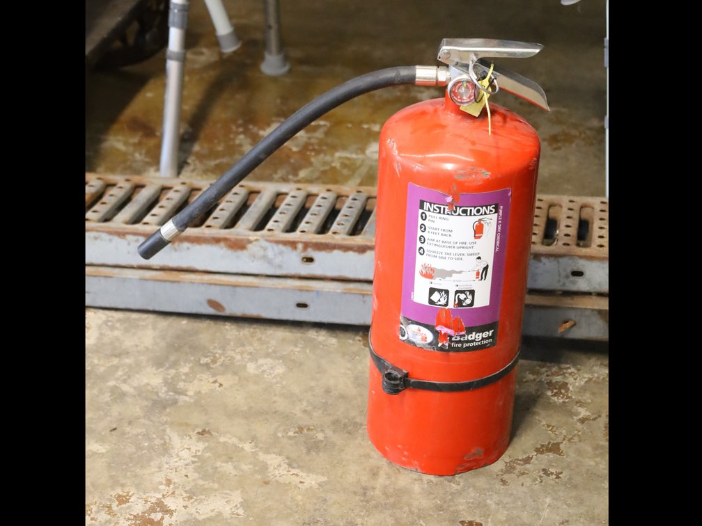 Badger Purple K Dry Chemical Fire Extinguisher