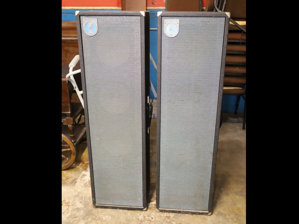 Pair of Kasino Tower Speaker Cabinets