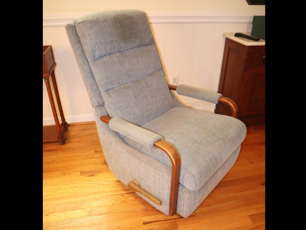 Upholstered recliner