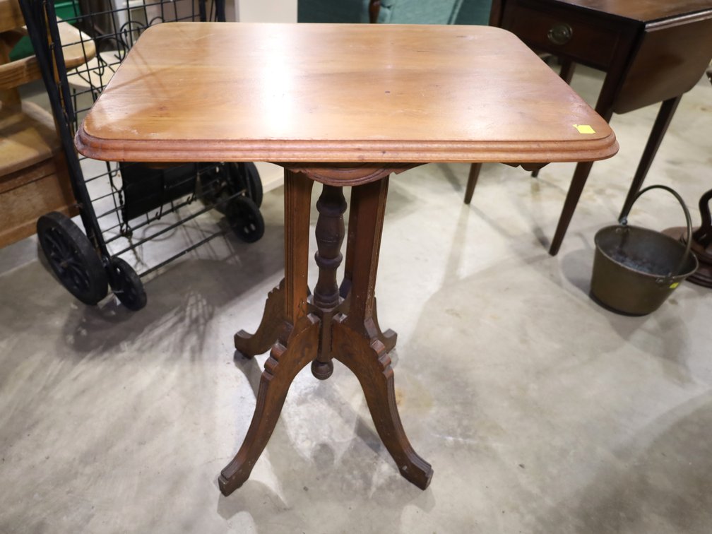 Wooden accent table