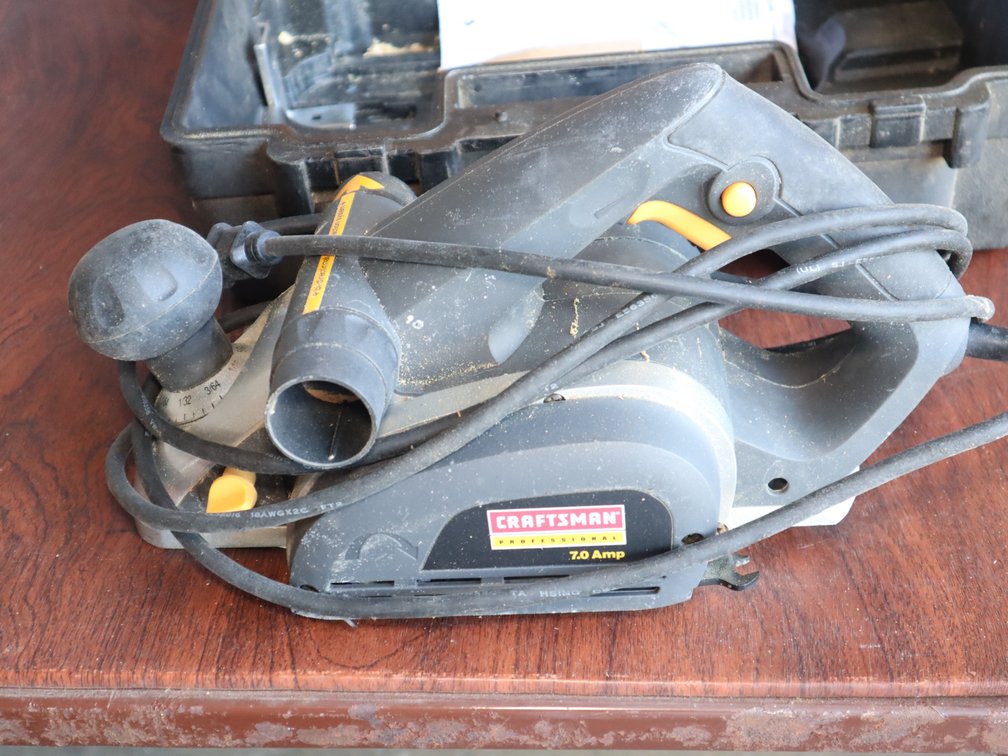 Craftsman planer in case