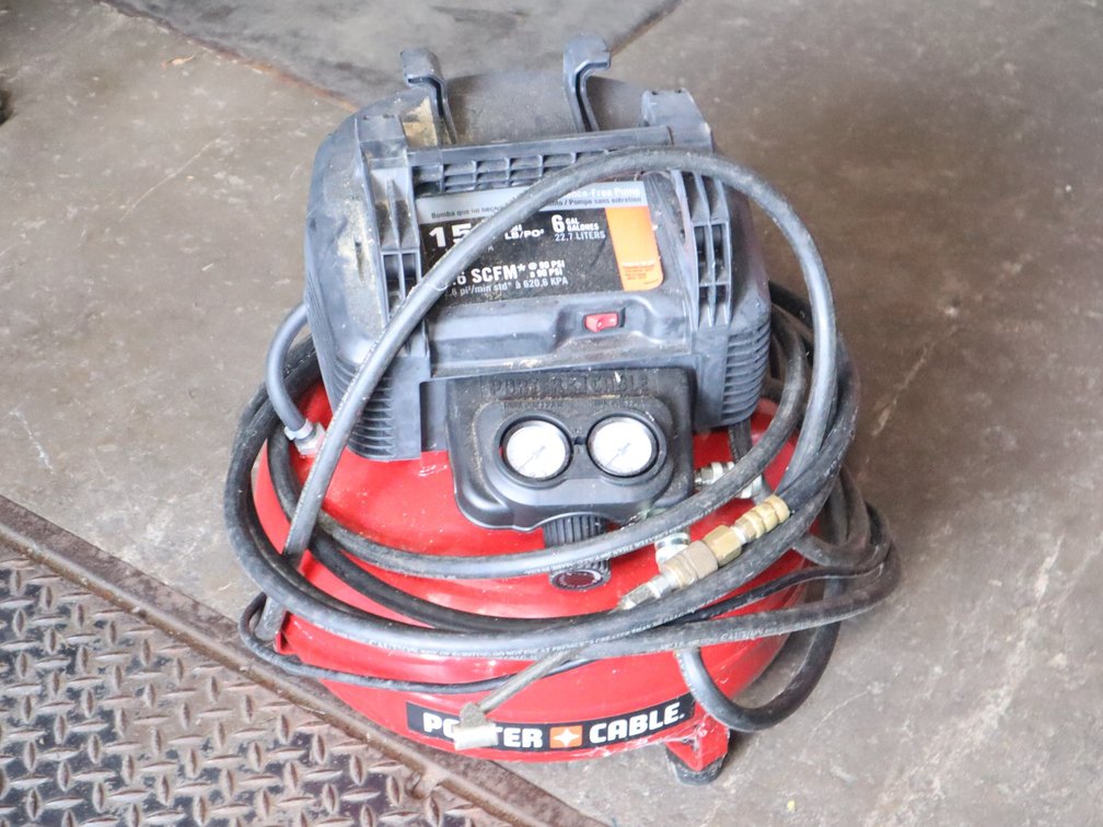 Porter-Cable air tank