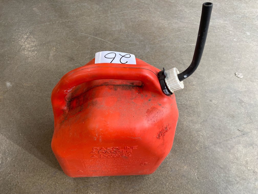 5 Gallon Poly Gas Can