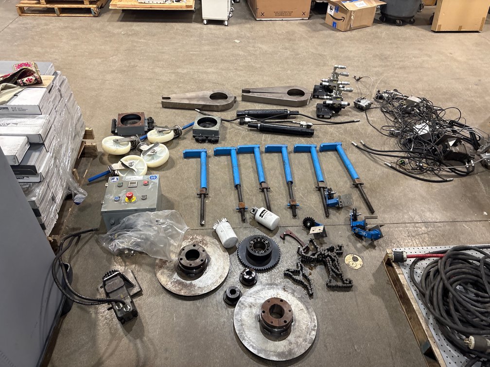 A Group of Ass't Morse Drum Loader Parts
