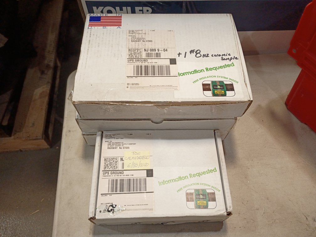 {each} Ass't Unitherm Insulation System Samples