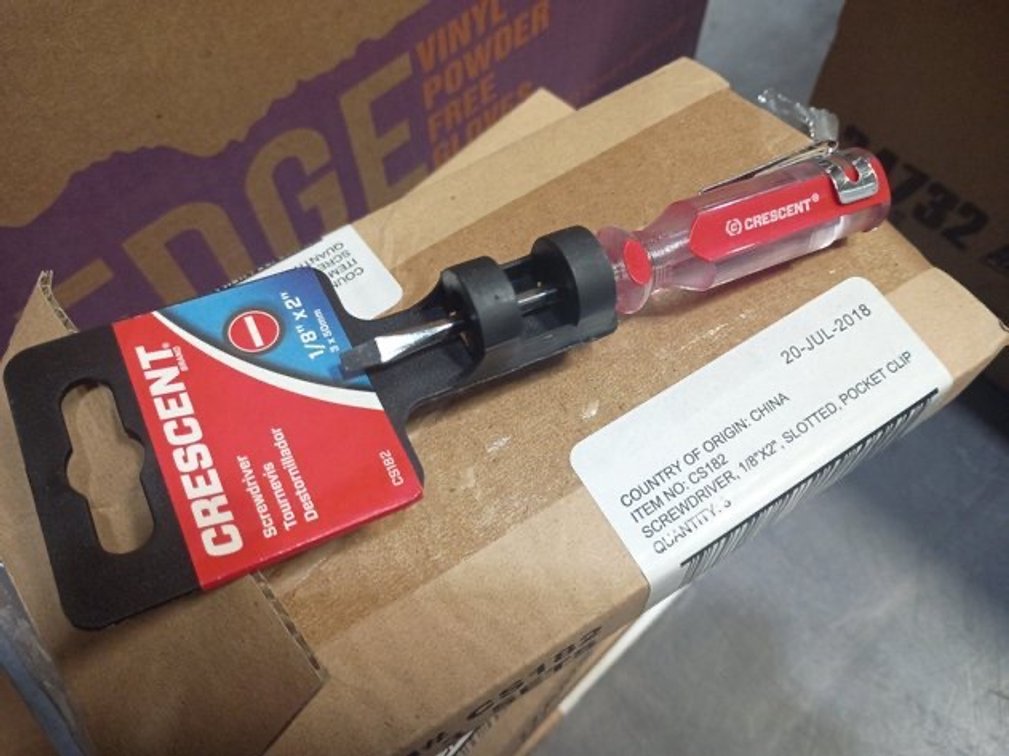 {each} Crescent 2" Flathead Screwdriver