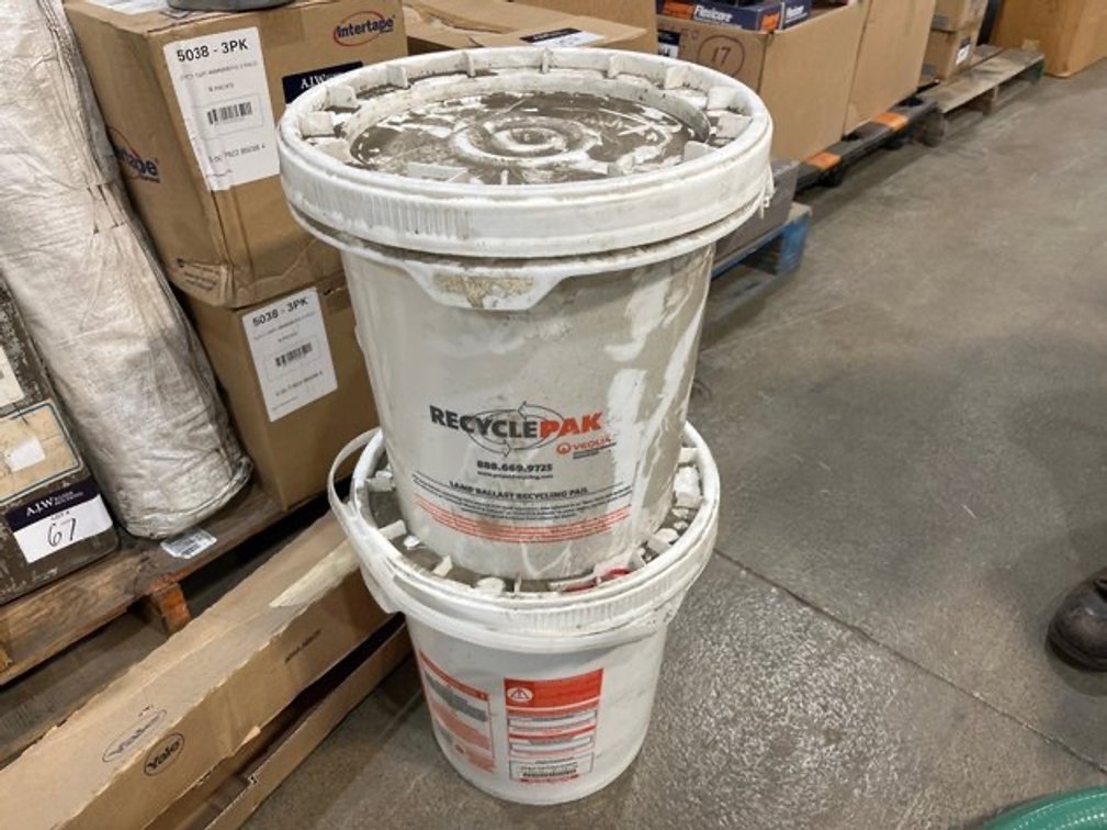 {each} RecyclePak Prepaid Ballast Recycling Pail Kit, 25Gal