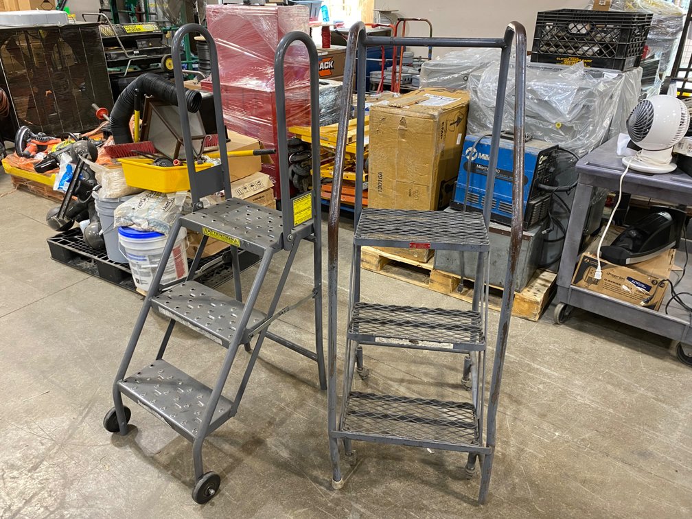 {each} 3-Step Warehouse Ladders