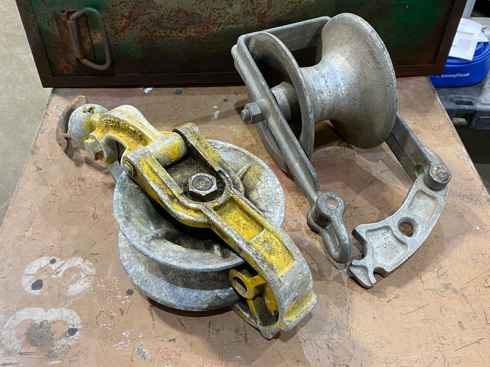 Group of (2) Ass't Pulleys