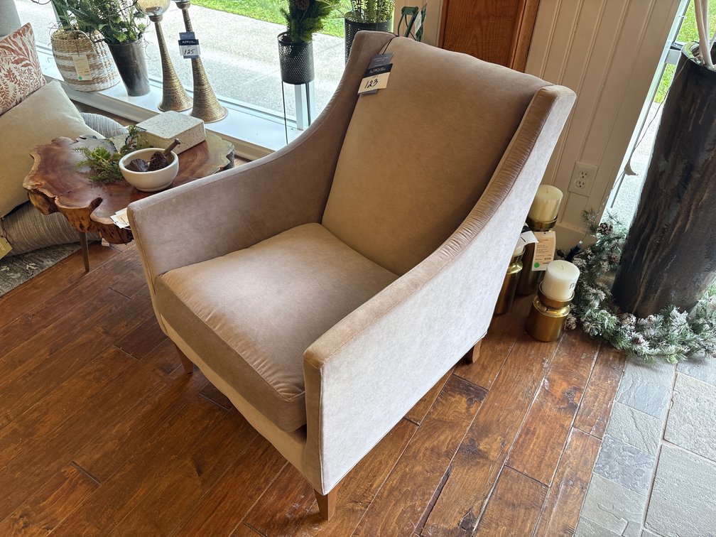 Rowe “Hope” Cloth Upholstered Chair