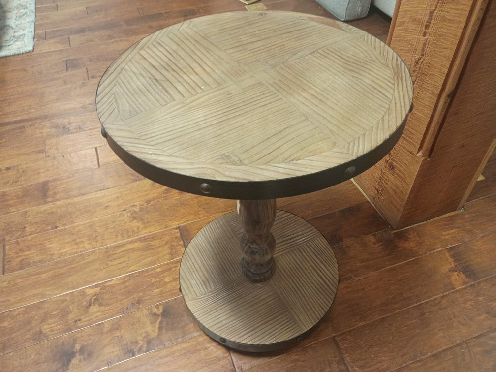 The Uttermost "Kumberlin" Wooden Lamp Table