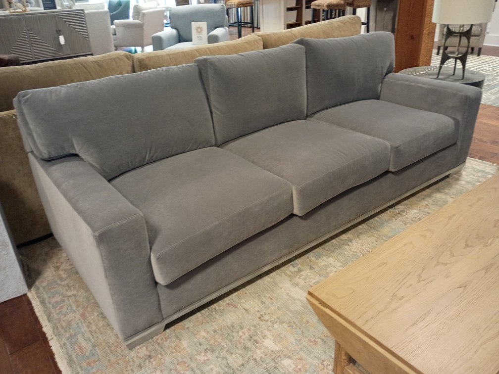 Lee Industries "Fremont" Velvet Upholstered Sofa