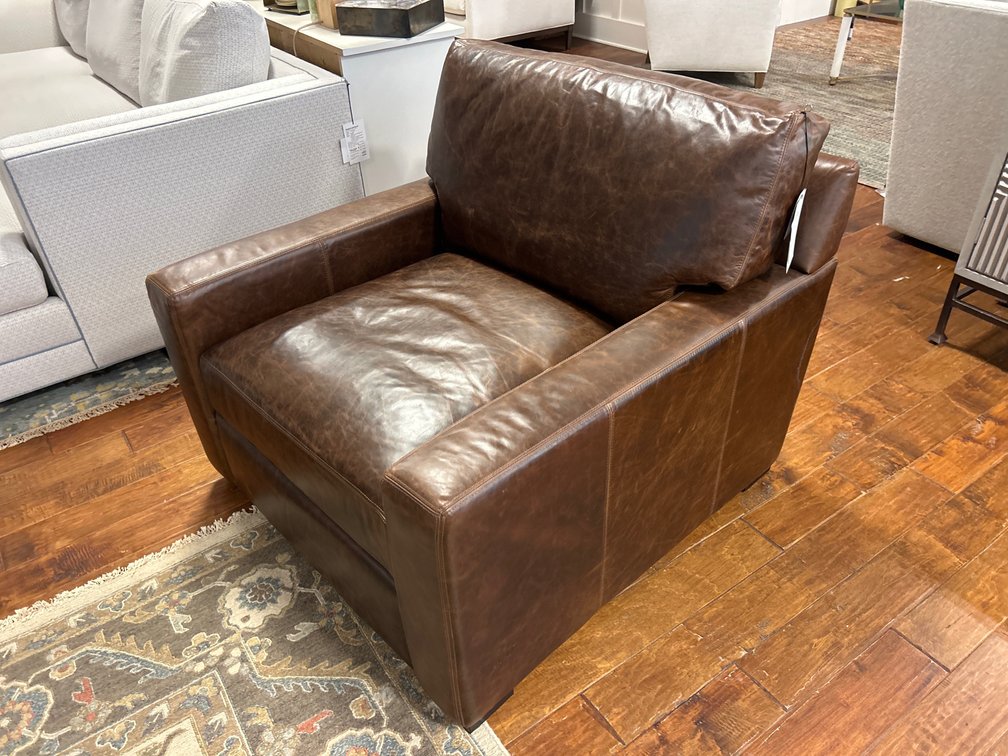 Lachlan Leather Club Chair