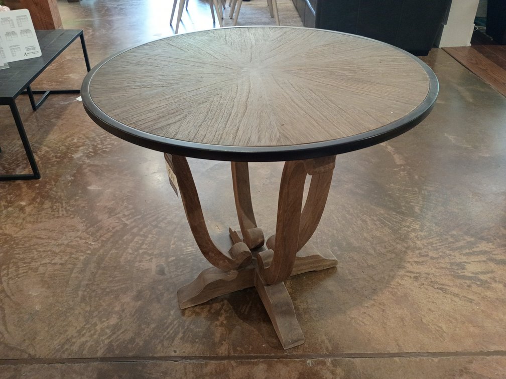 Jeffen “Lotus” Pedestal Accent Table