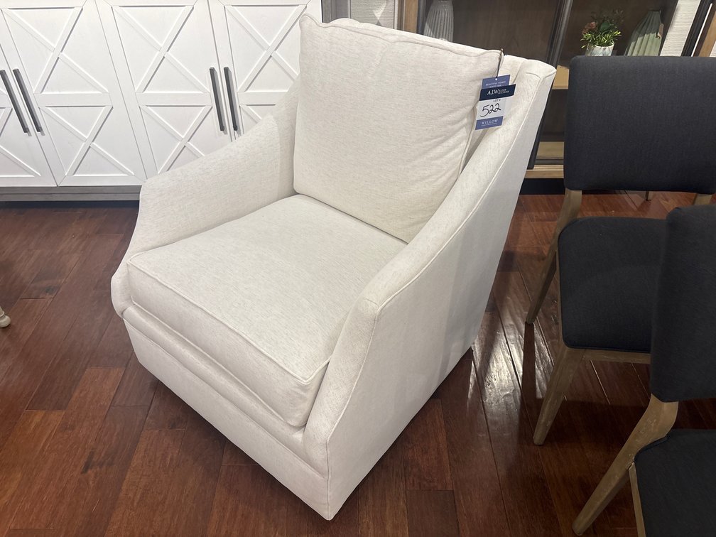 Rowe “Kara” Upholstered Swivel Glider Chair