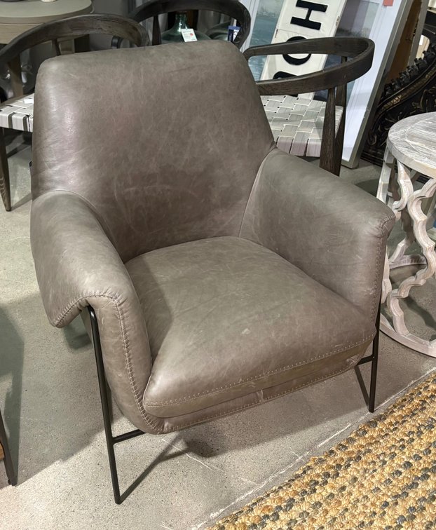 Hooker Furniture Abigail Leather Club Chair