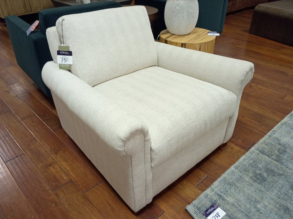 Rowe "Carmen" Upholstered Club Chair