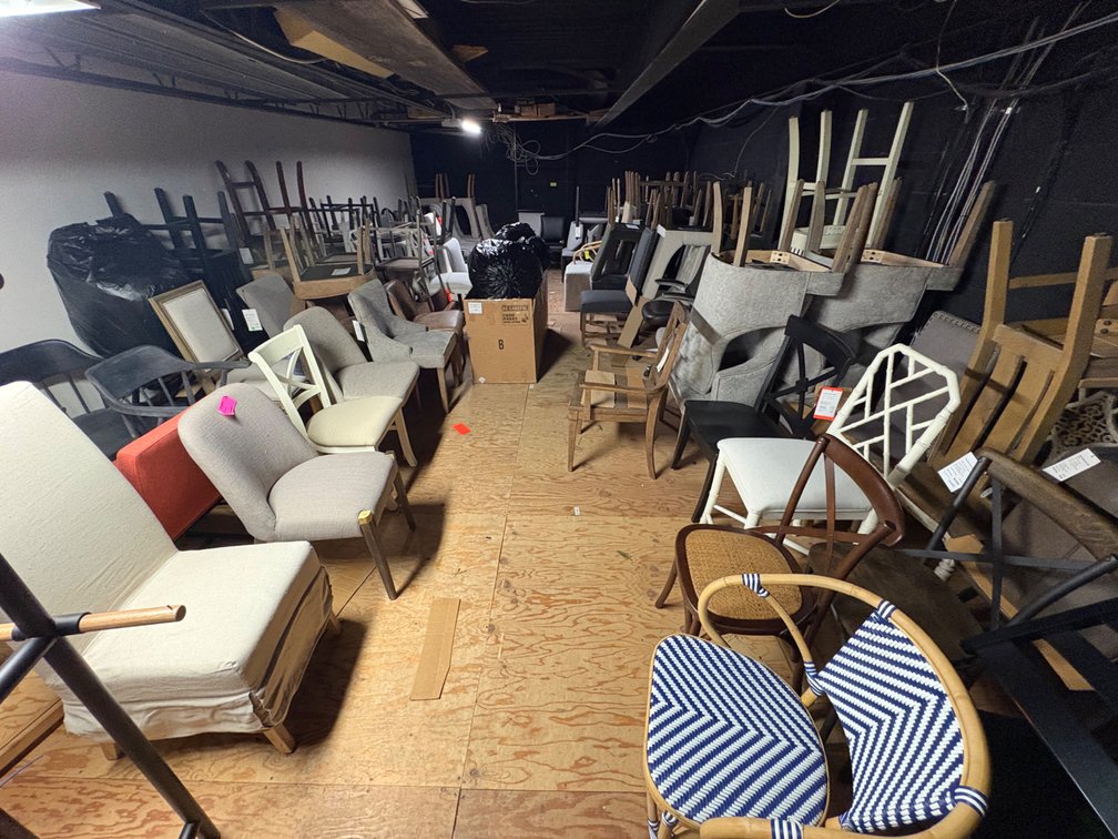 A Large Group of Clearance Chairs