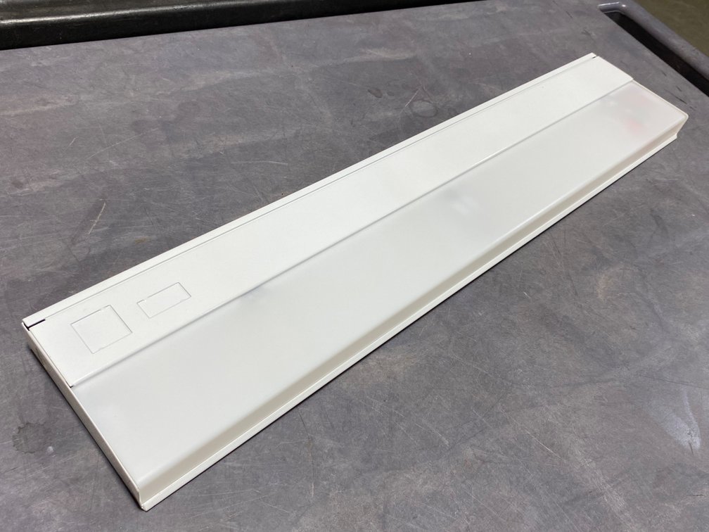 Progress Lighting P7014-30 (often sold as the P7014-30EBS) is a 24-inch hardwired fluorescent undercabinet light fixture